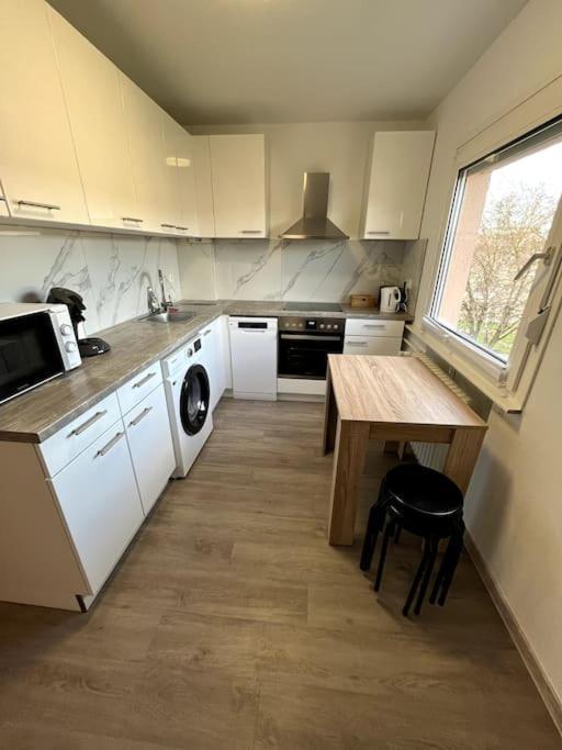 Familienwohnung Naehe Europapark, Messe, Gifiz See Offenburg Exteriör bild
